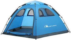 A tent with a floor