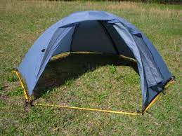 A tent without a floor